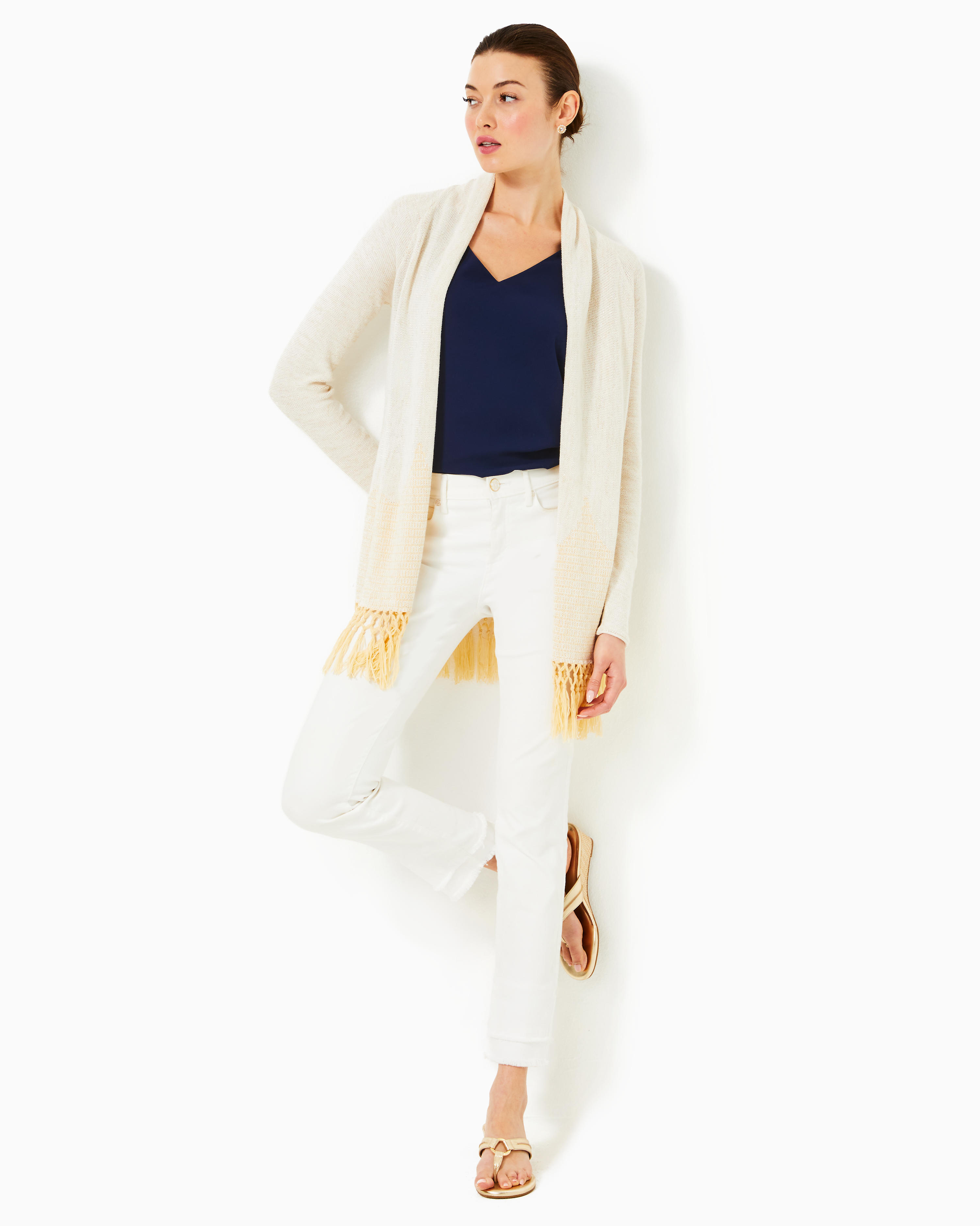 Tatum Long Fringe Hem Cardigan