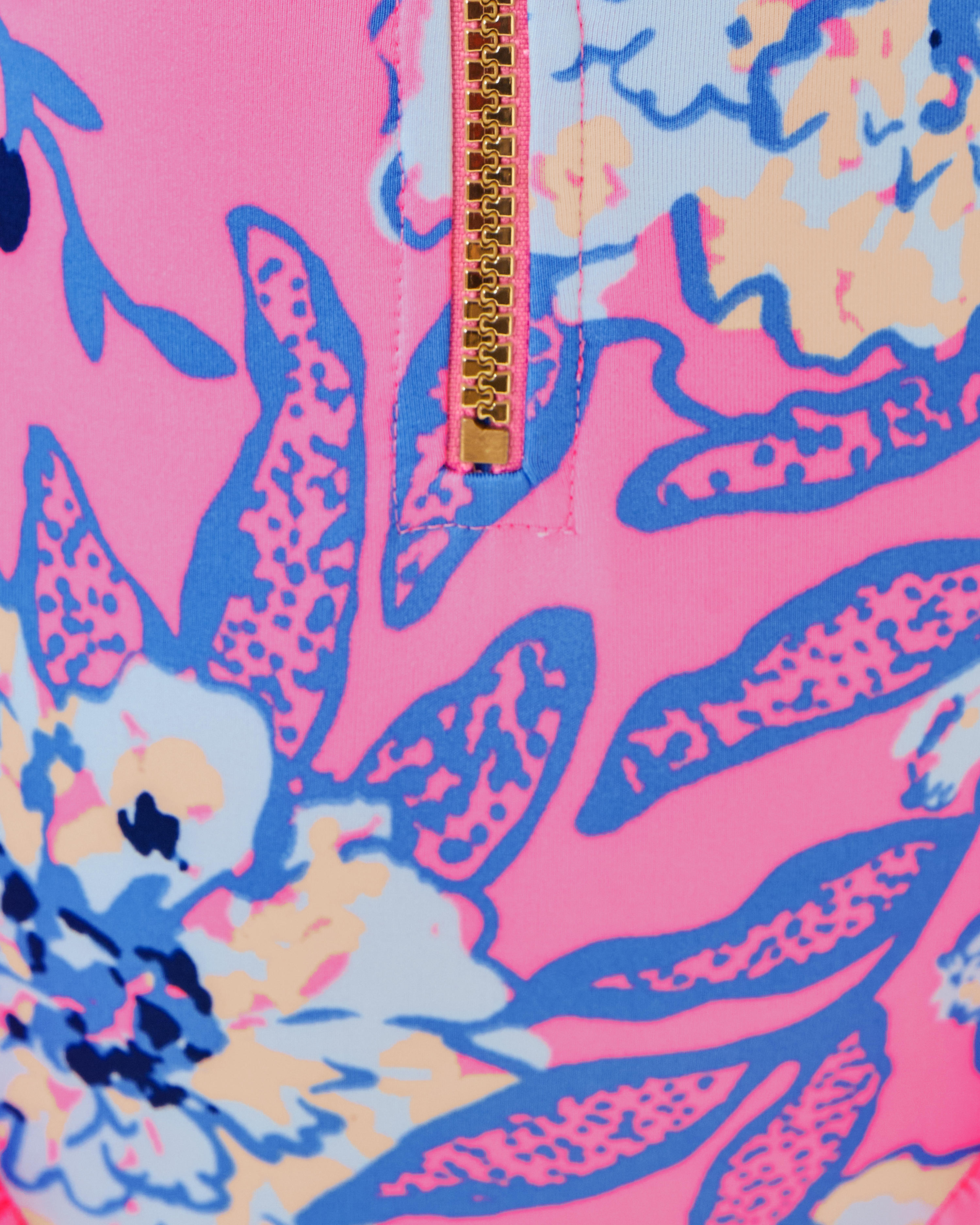 Girls Denning Rashguard Swimsuit