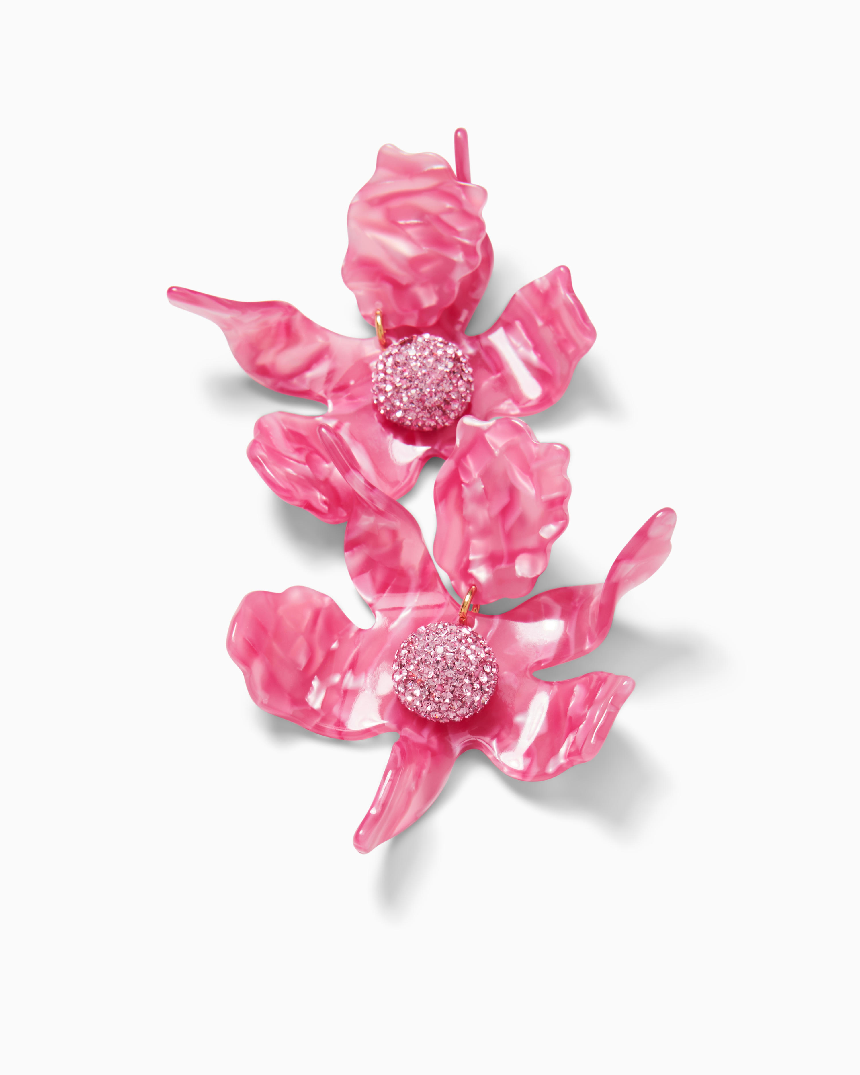 Lilly x Lele Crystal Lily Earrings