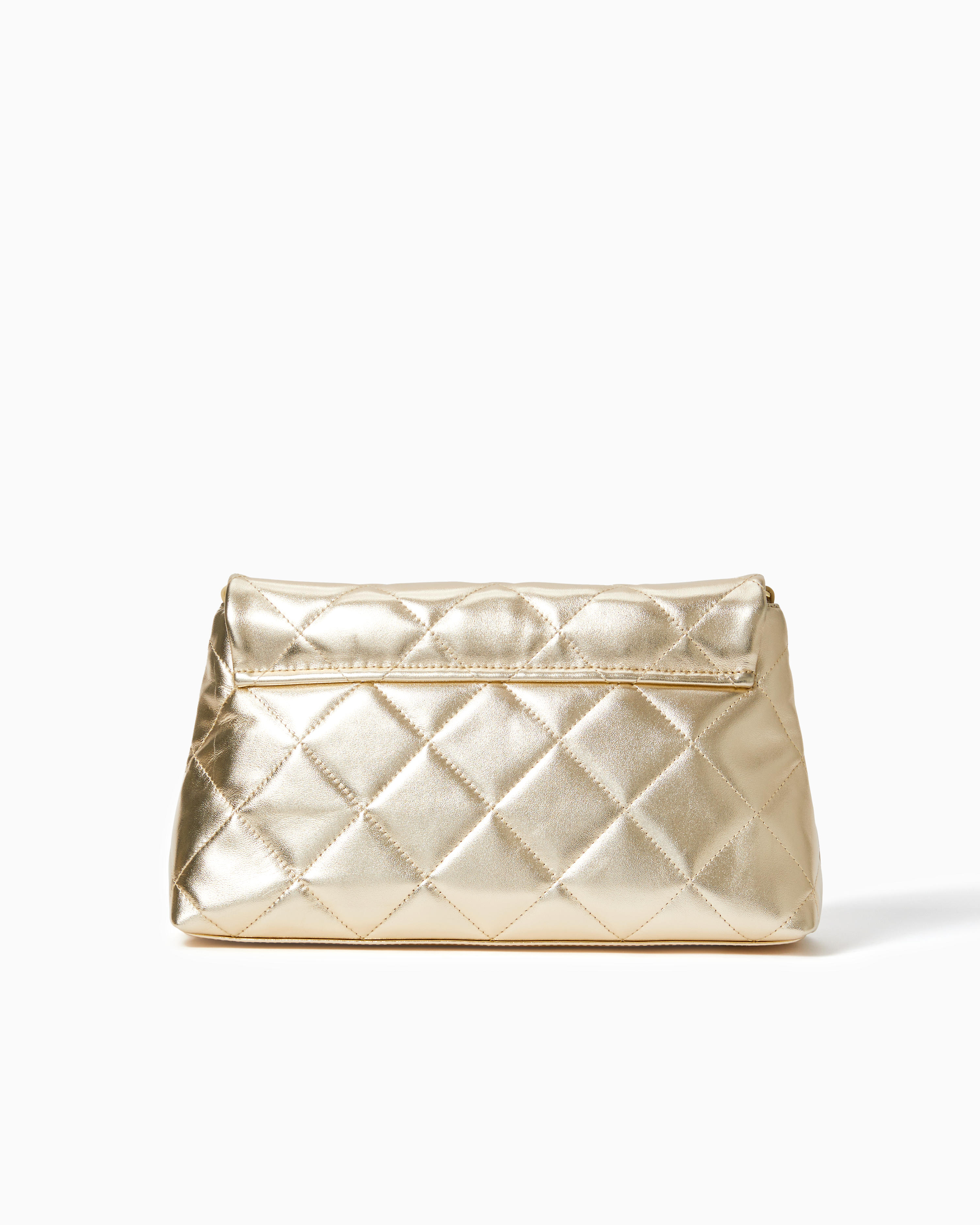 Matea Quilted Leather Clutch