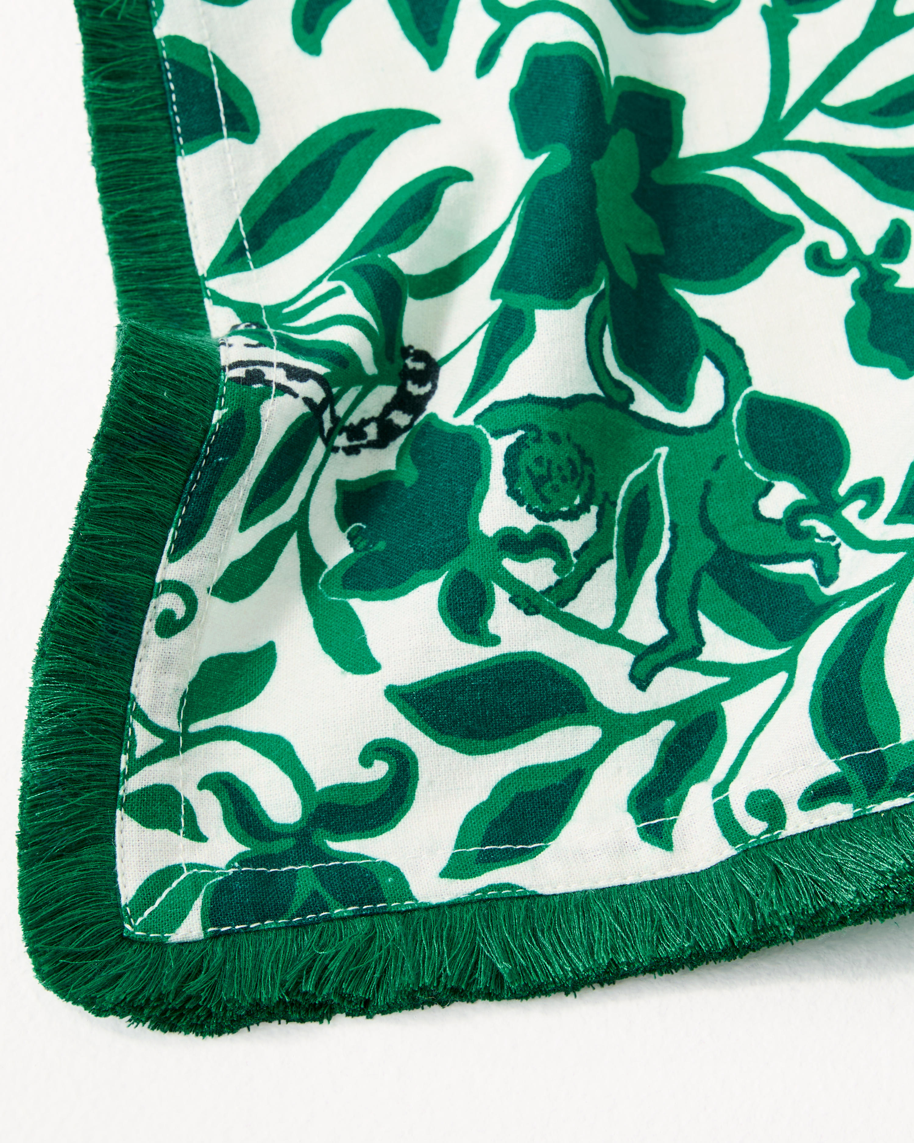 Fringed Dinner Napkins