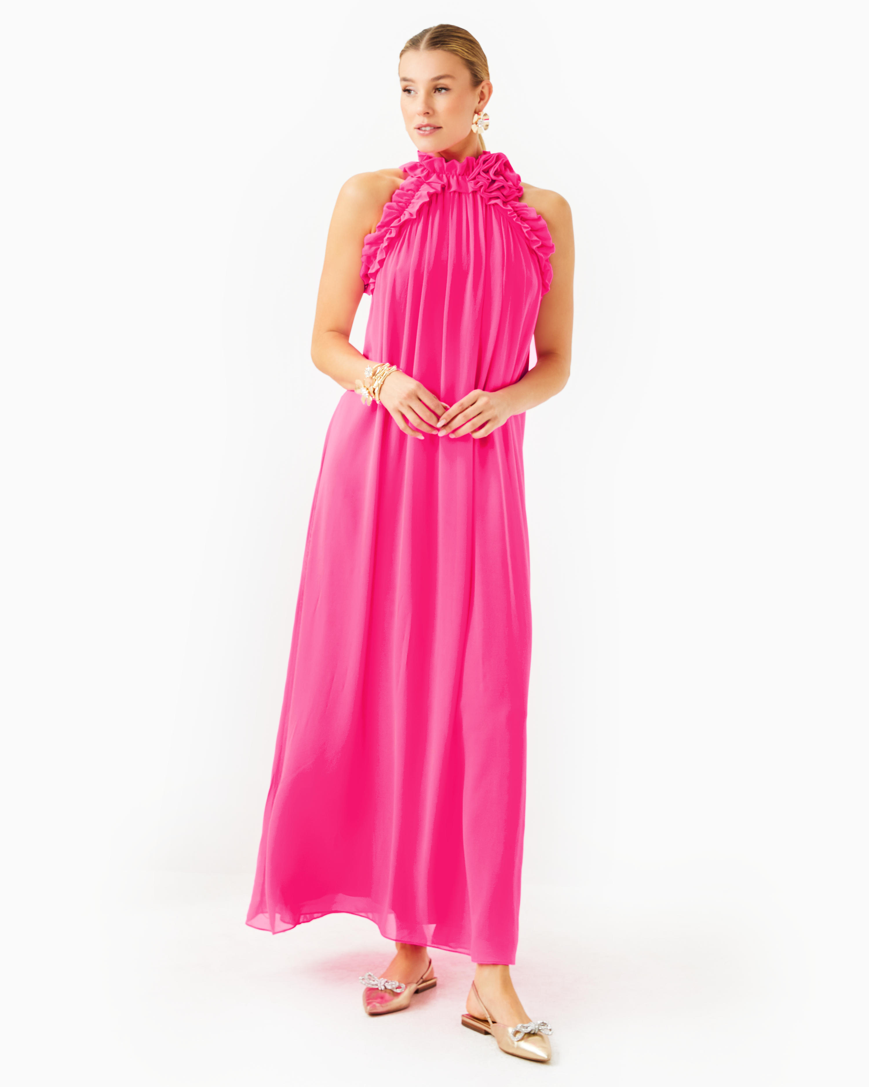 Florian Silk Maxi Dress