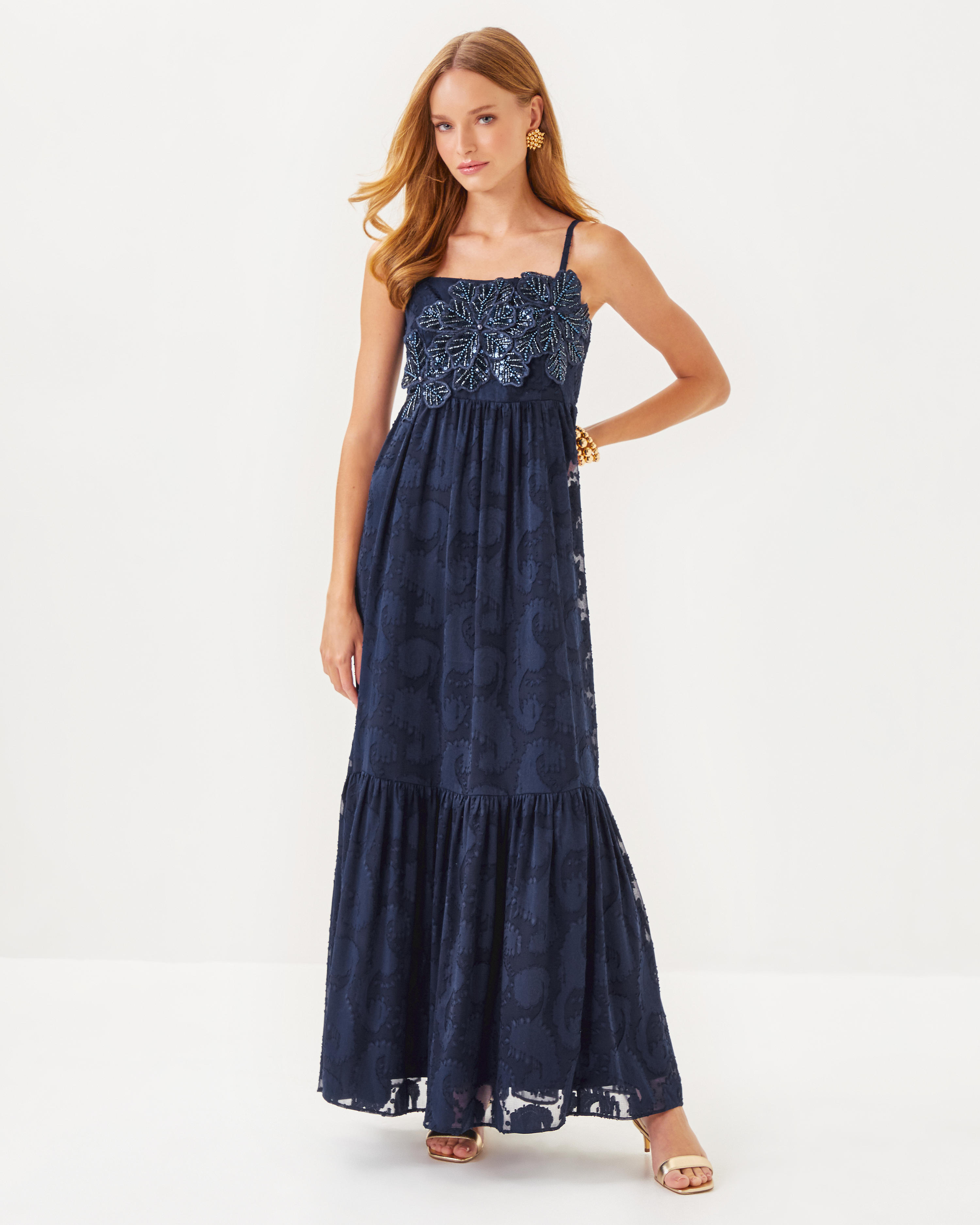 Mollylynn Clip Maxi Dress