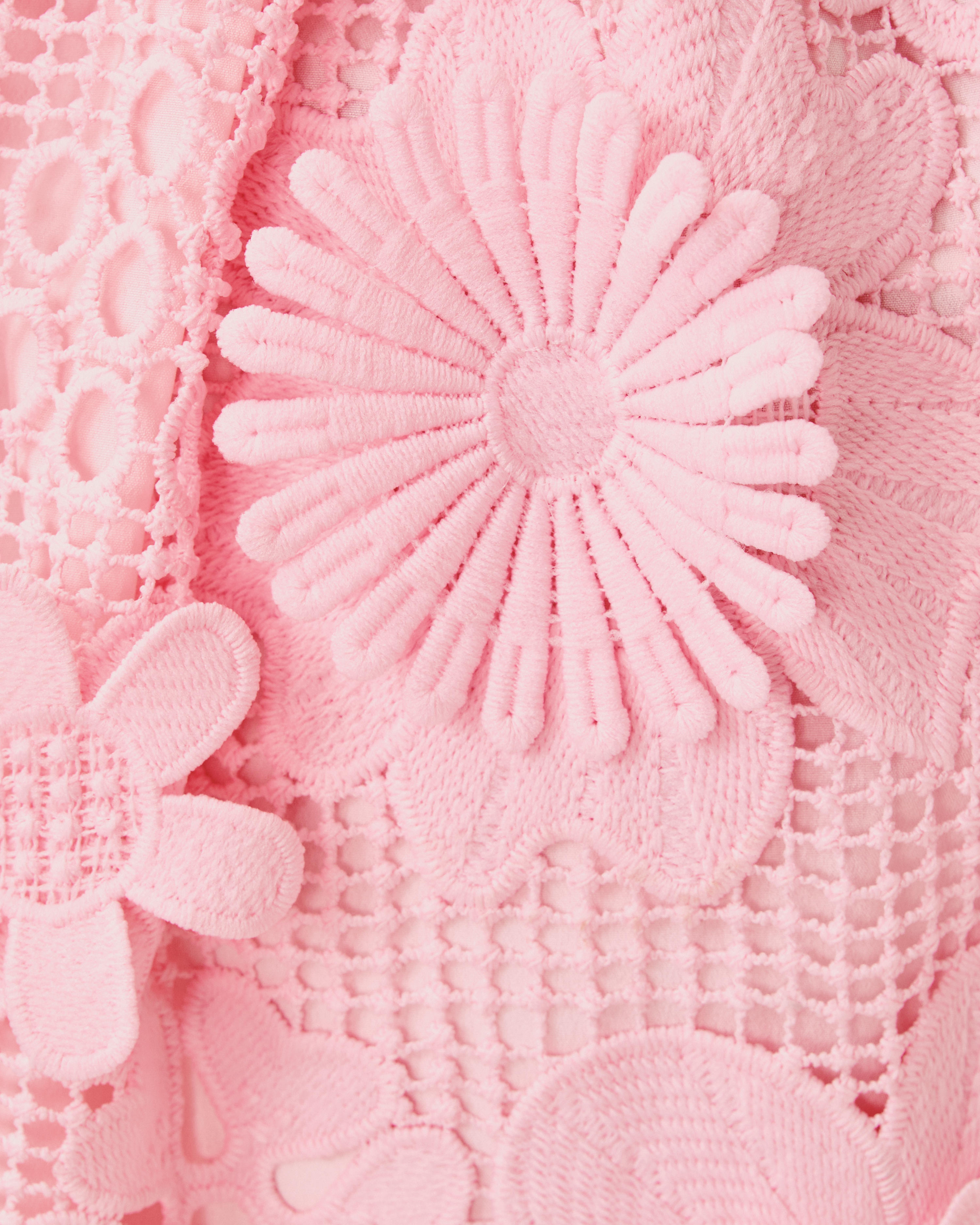 Cindy Skirted Lace Romper