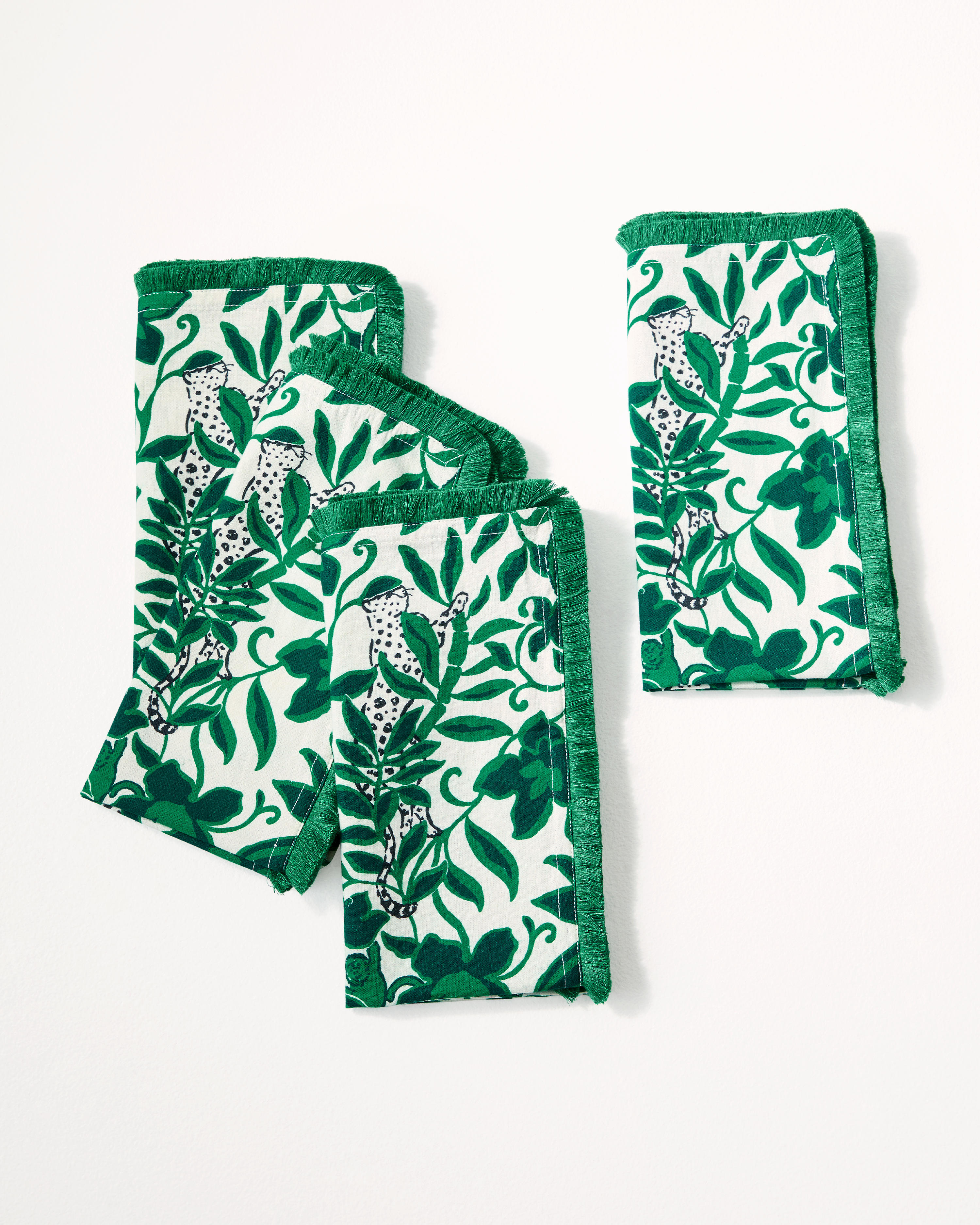 Fringed Dinner Napkins