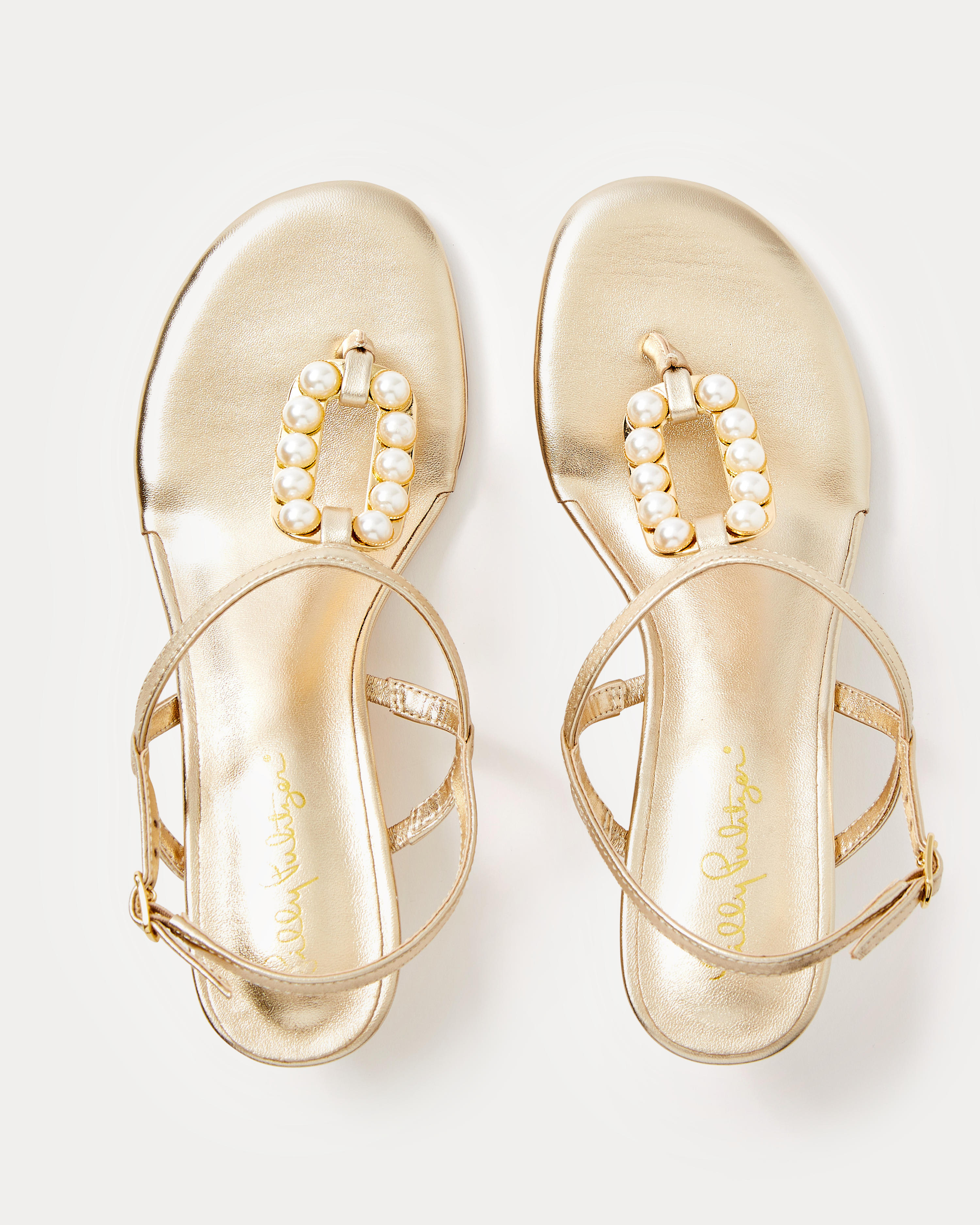 Good As Gold Pearl Wedge