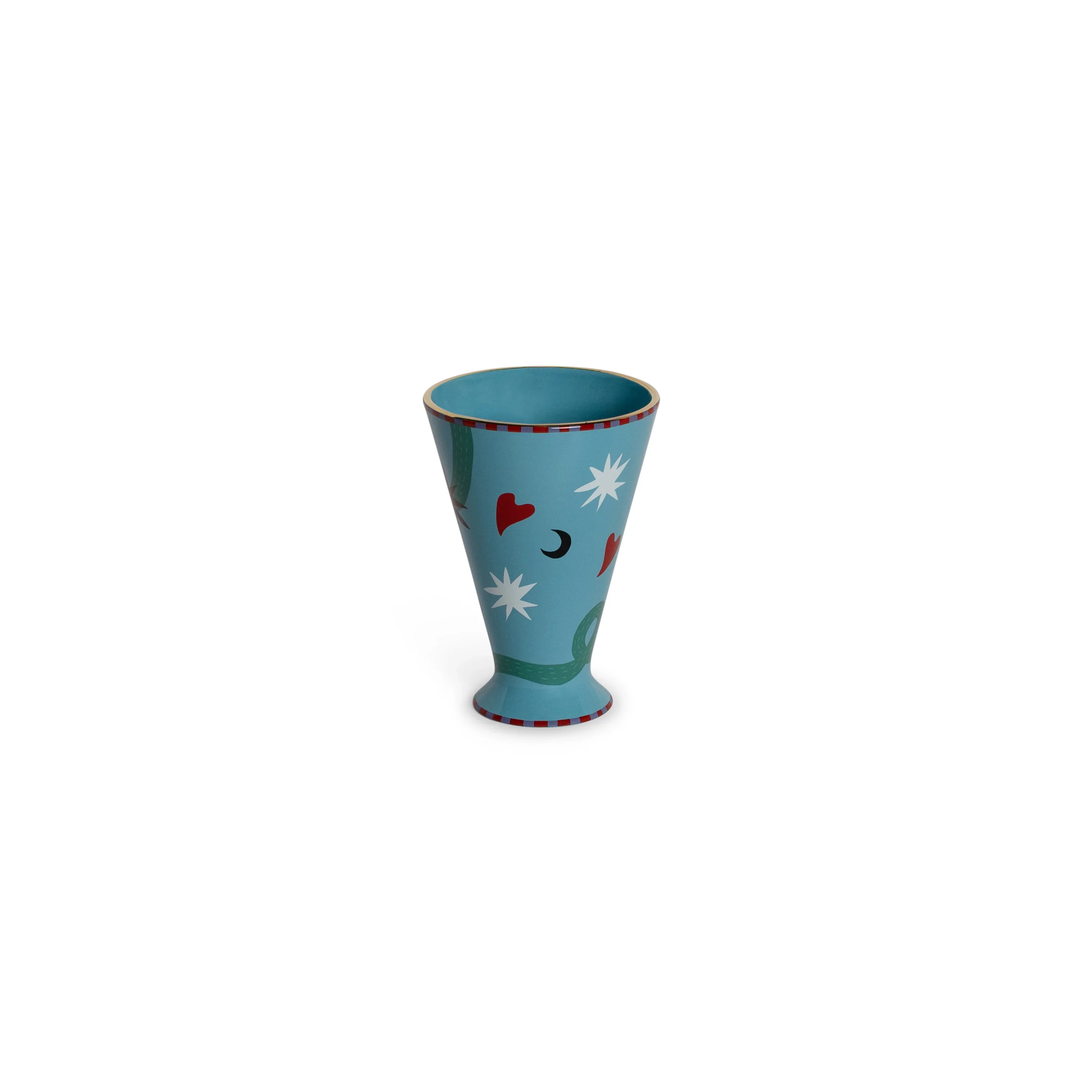 Vaso in ceramica frutto della passione ø 14 cm - Stella