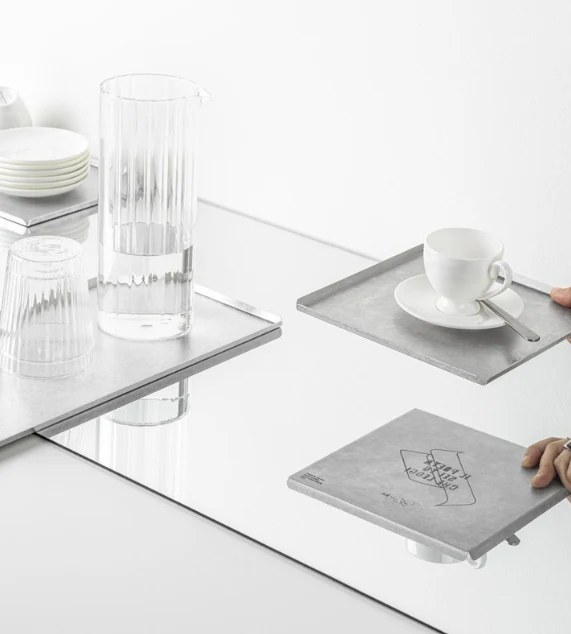 Vassoio ovale stonewashed