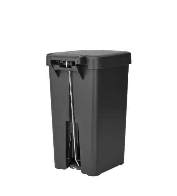 Cestino a pedale grigio scuro