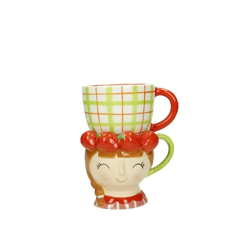 Tazza in ceramica Double Ladies