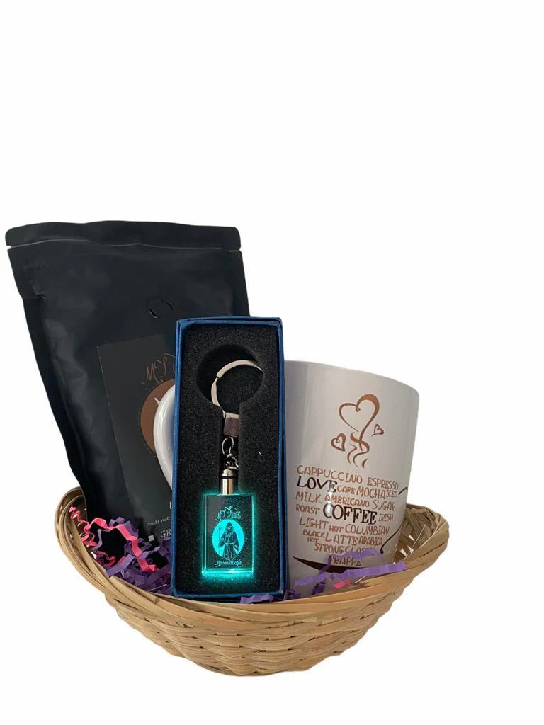 Ensemble cadeau avec porteclés