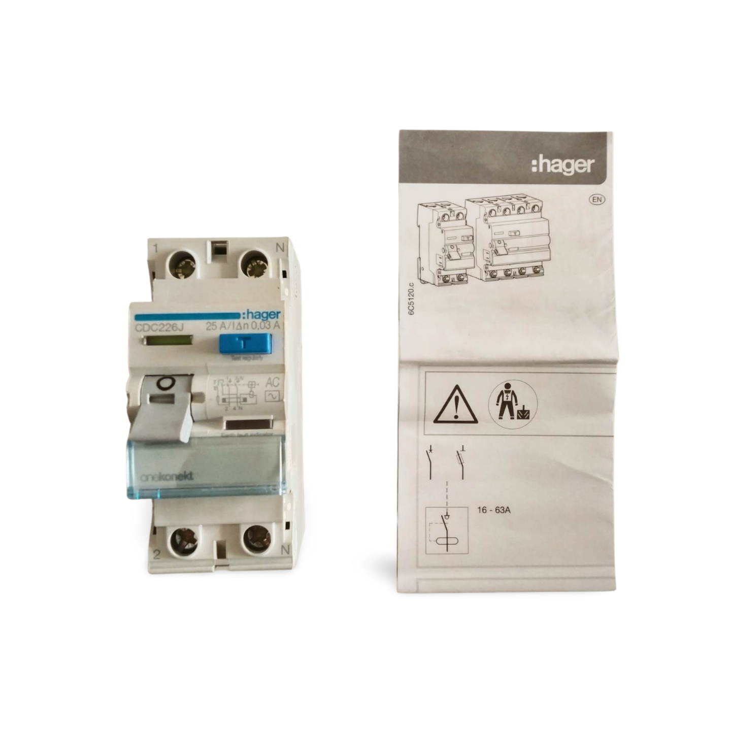RCCB Residual Current Circuit Breaker