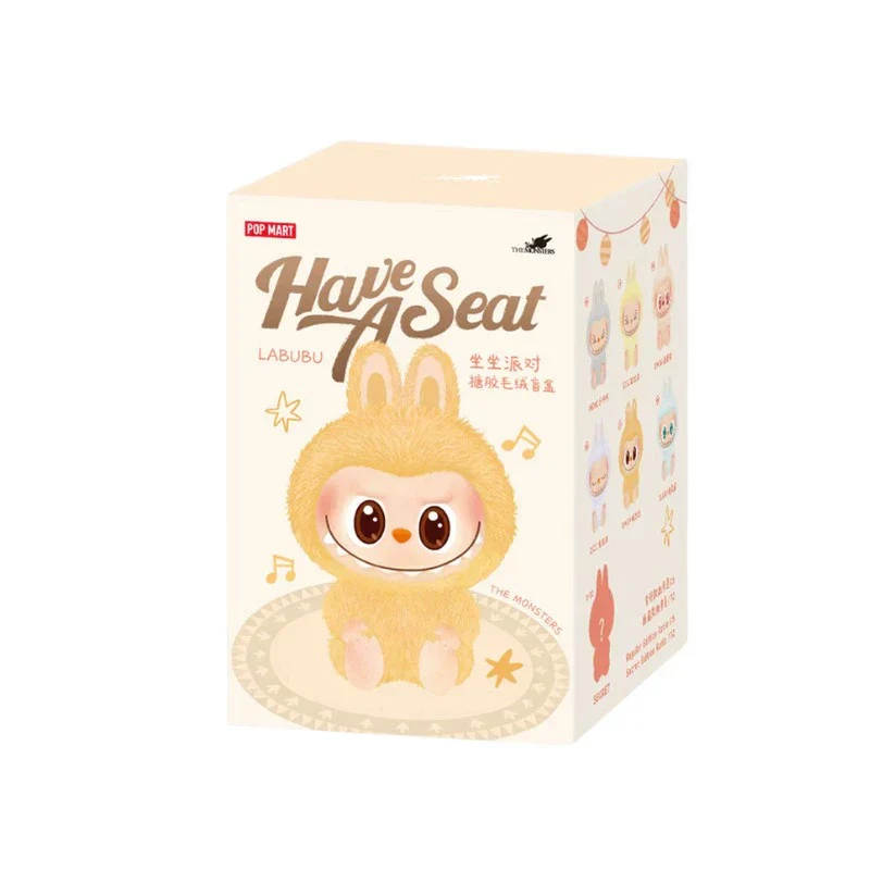 Pop Mart Labubu Die Monster haben einen Platz Vinyl Plüsch Blind Boxen