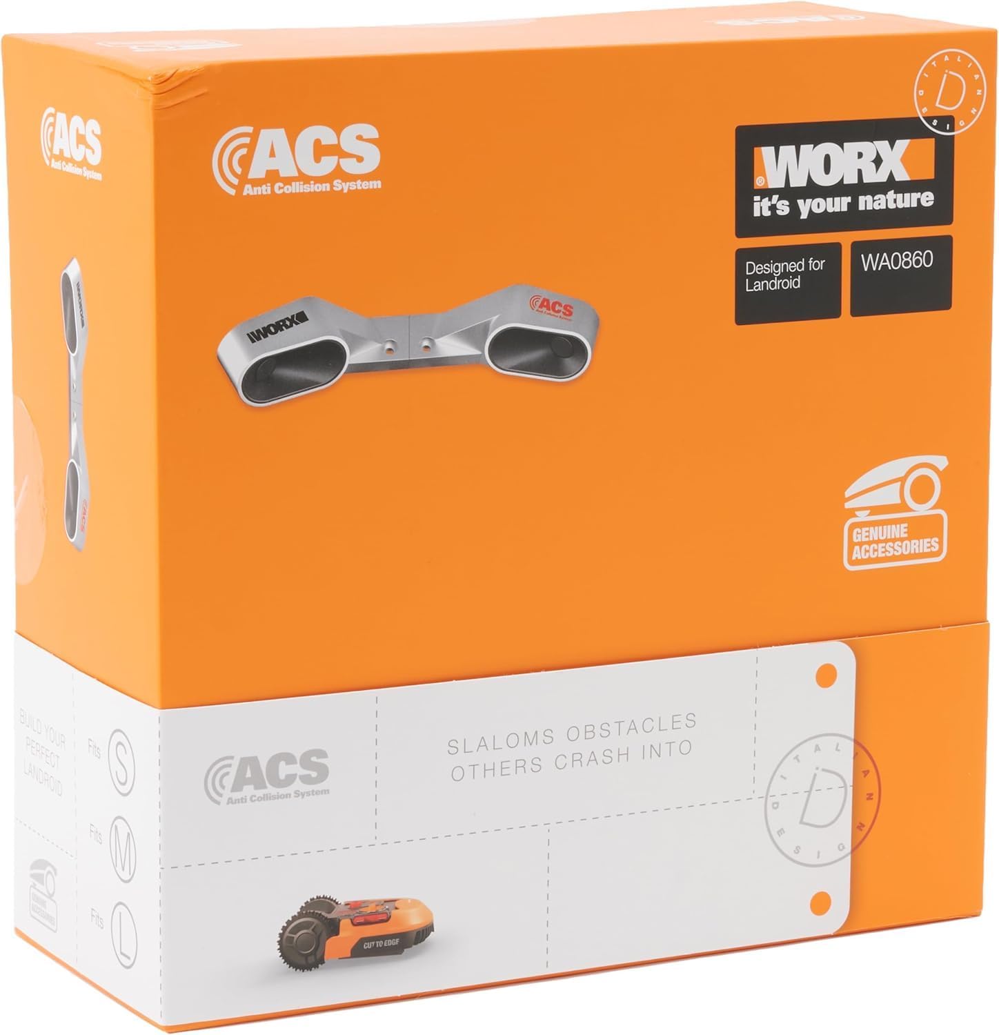 WORX Landroid Vision M600 Mhroboter WR206E.1 für Grten bis 600m - intelligenter Mhroboter ohne Begrenzungskabel – WLAN & Bluetooth – aktive Hindernisvermeidung mit KI-Technologie – APP Steuerung