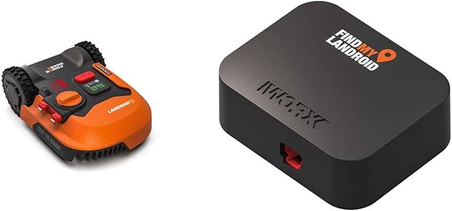WORX Landroid Vision M600 Mhroboter WR206E.1 für Grten bis 600m - intelligenter Mhroboter ohne Begrenzungskabel – WLAN & Bluetooth – aktive Hindernisvermeidung mit KI-Technologie – APP Steuerung