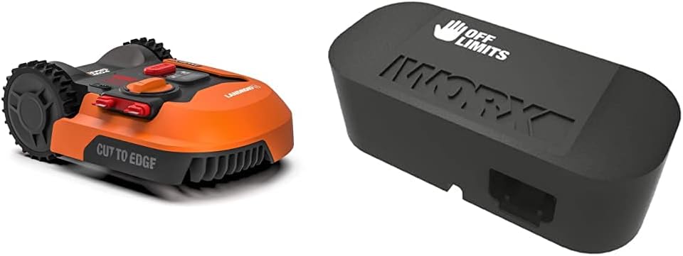WORX Landroid Vision M600 Mhroboter WR206E.1 für Grten bis 600m - intelligenter Mhroboter ohne Begrenzungskabel – WLAN & Bluetooth – aktive Hindernisvermeidung mit KI-Technologie – APP Steuerung