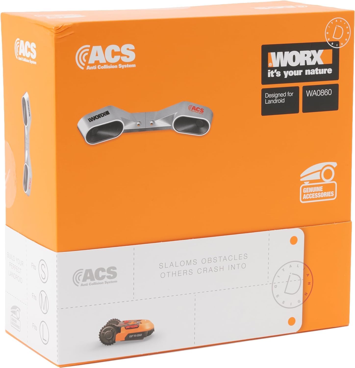 WORX Landroid Vision M600 Mhroboter WR206E.1 für Grten bis 600m - intelligenter Mhroboter ohne Begrenzungskabel – WLAN & Bluetooth – aktive Hindernisvermeidung mit KI-Technologie – APP Steuerung