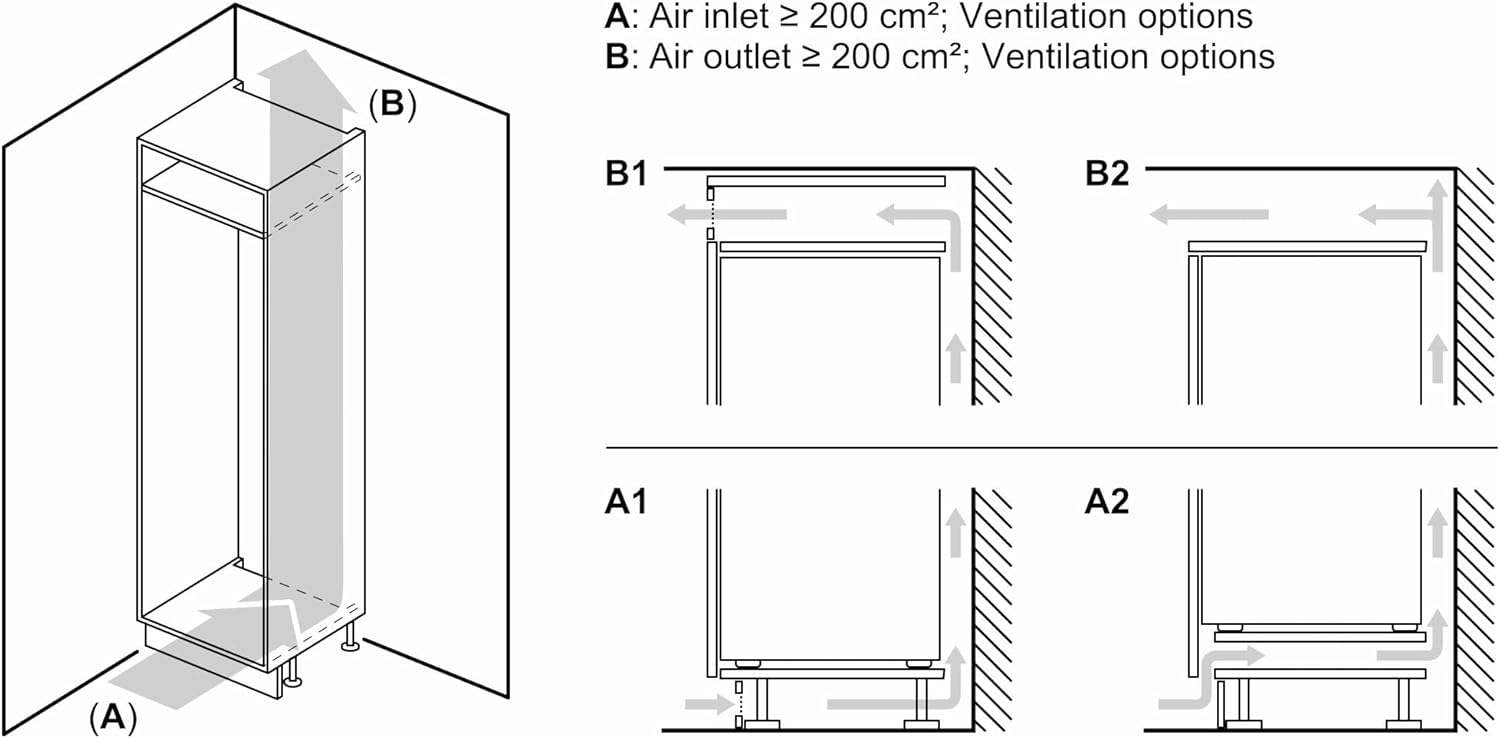 NEFF KI1311SE0, N 30, Einbaukühlschrank, 102,5 x 56 cm, 165 L Kühlen, Made in Germany, Leise, Sicherheitsglas, FreshSafe Schublade, Eco Air Flow für konstante Innentemperatur, Schleppscharnier