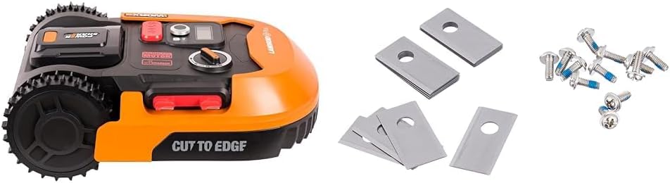 WORX Landroid Vision M600 Mhroboter WR206E.1 für Grten bis 600m - intelligenter Mhroboter ohne Begrenzungskabel – WLAN & Bluetooth – aktive Hindernisvermeidung mit KI-Technologie – APP Steuerung