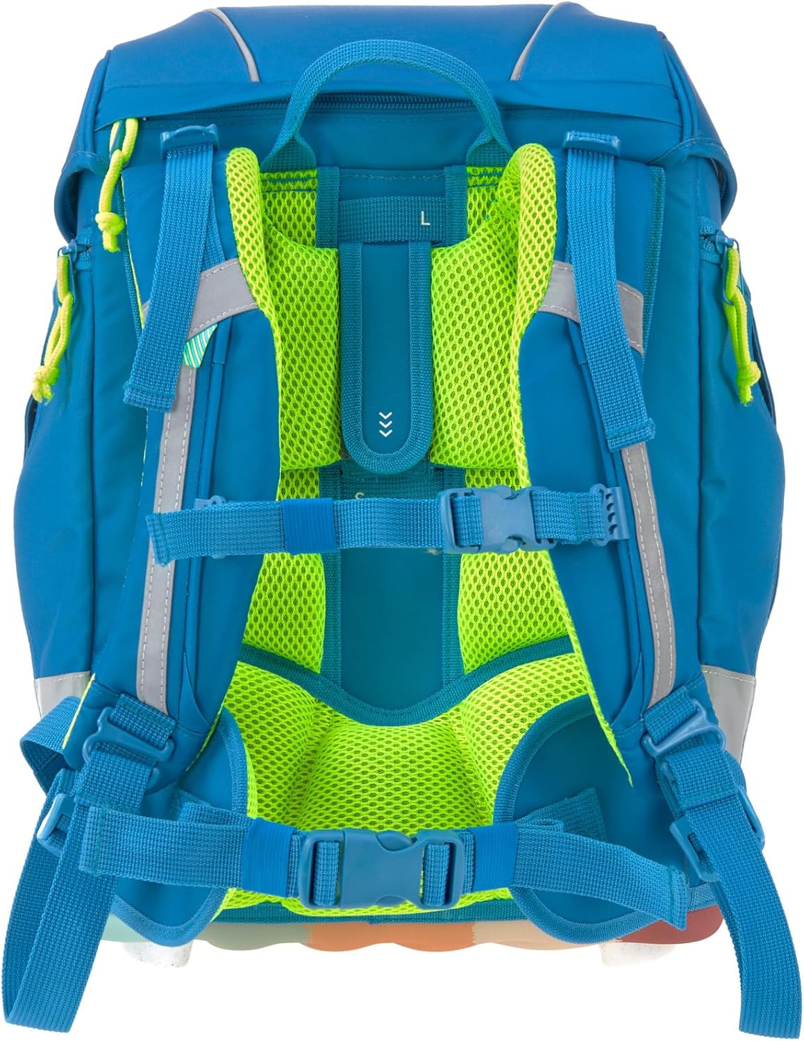 LÄSSIG 7-teiliges Schulranzen Set Kinder/School Set Boxy Unique Schwarz