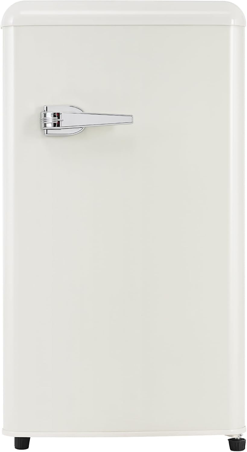 Merax Kühlschrank mit Gefrierfach, Kühl-Gefrierkombination, klein Kühlschrank mit 51L und Gefrierschrank 21L, Leise, LED, Glasablagen, Gemüsefach, Türablagen, für Küche, Wohnzimmer, Büro, Schwarz