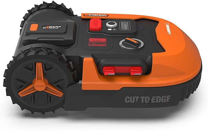 WORX Landroid Vision M600 Mhroboter WR206E.1 für Grten bis 600m - intelligenter Mhroboter ohne Begrenzungskabel – WLAN & Bluetooth – aktive Hindernisvermeidung mit KI-Technologie – APP Steuerung