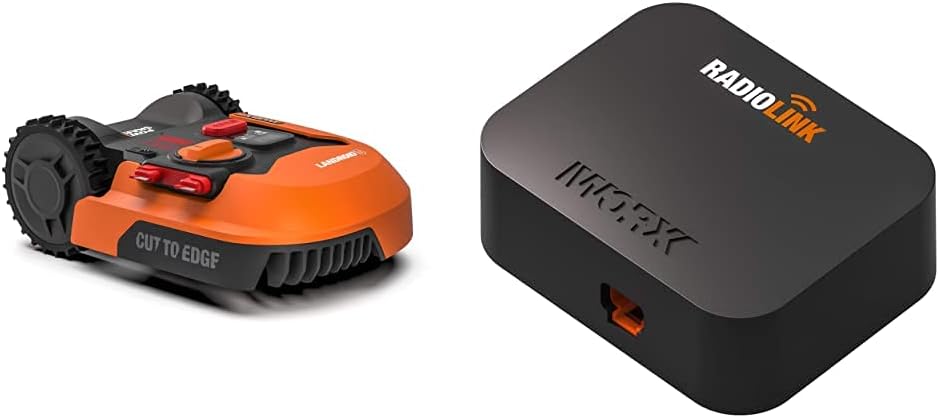 WORX Landroid Vision M600 Mhroboter WR206E.1 für Grten bis 600m - intelligenter Mhroboter ohne Begrenzungskabel – WLAN & Bluetooth – aktive Hindernisvermeidung mit KI-Technologie – APP Steuerung