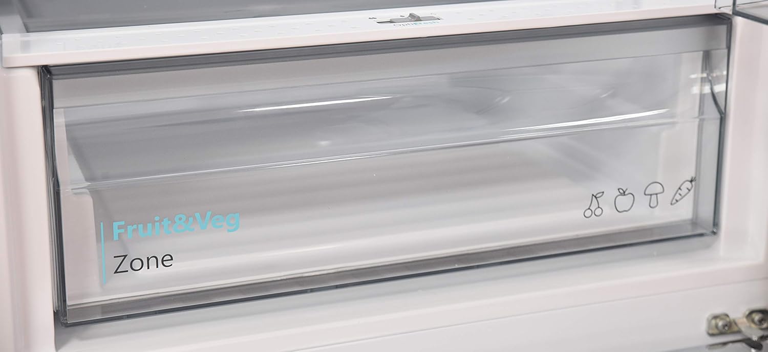 Sharp Kühl-Gefrierkombination SJ-FBB05DTXKD-EU, NanoFrost, Breite: 54 cm, Nutzinhalt 288 L, Dark Inox Look