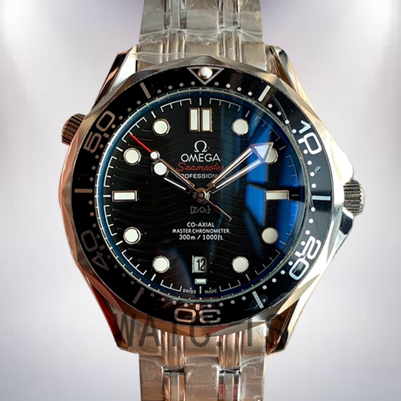 Omega Seamaster 44mm Men 210.30.42.20.01.001 Black Dial