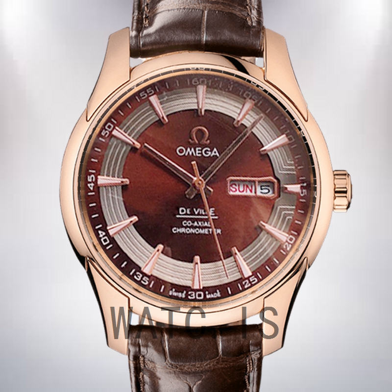 Omega De Ville Men 431.63.41.22.13.001 41mm Automatic Rose Gold-tone