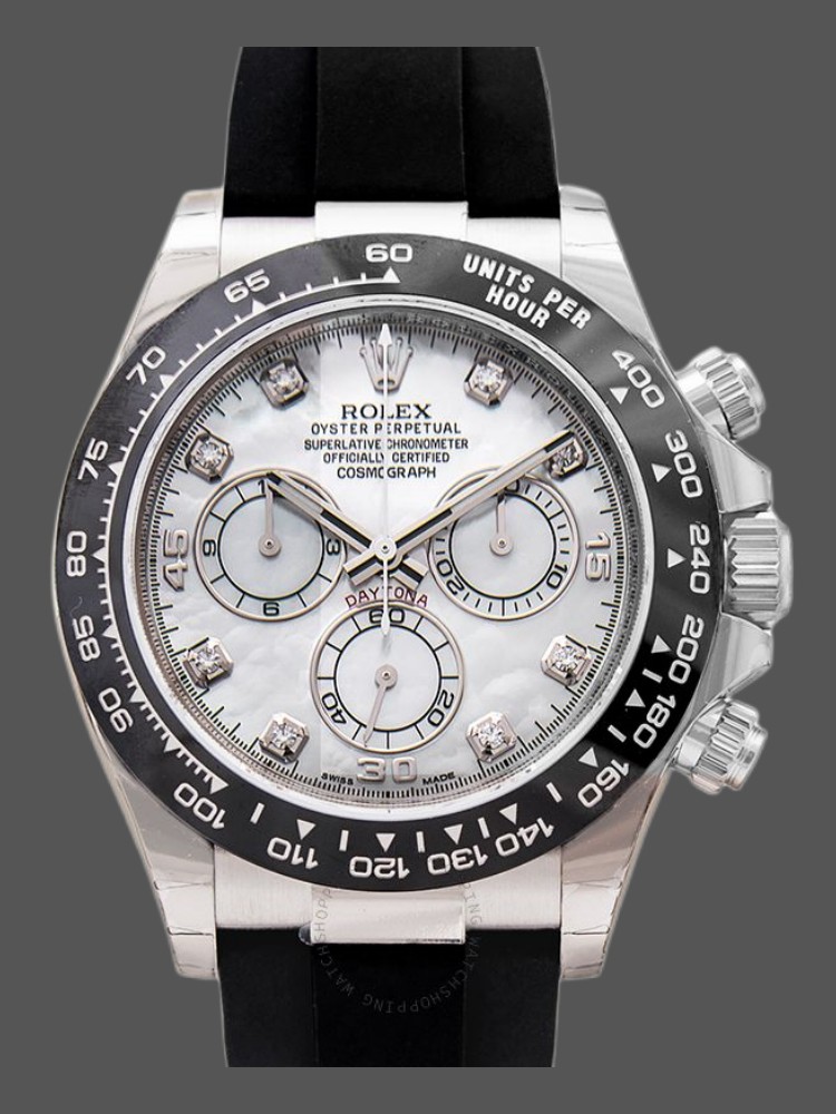 Rolex Cosmograph Daytona 116519 Mother of Pearl Dial 40mm Mens Replica Watch