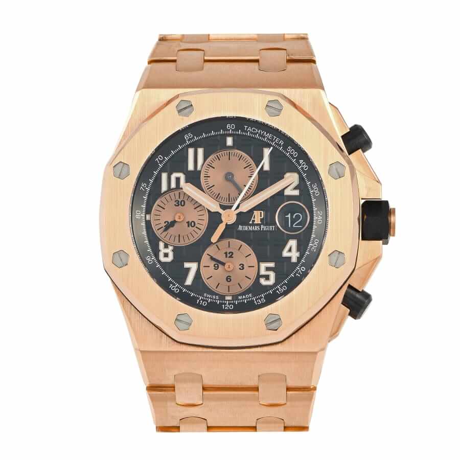 Audemars Piguet Rose Gold Méga Tapisserie Replica