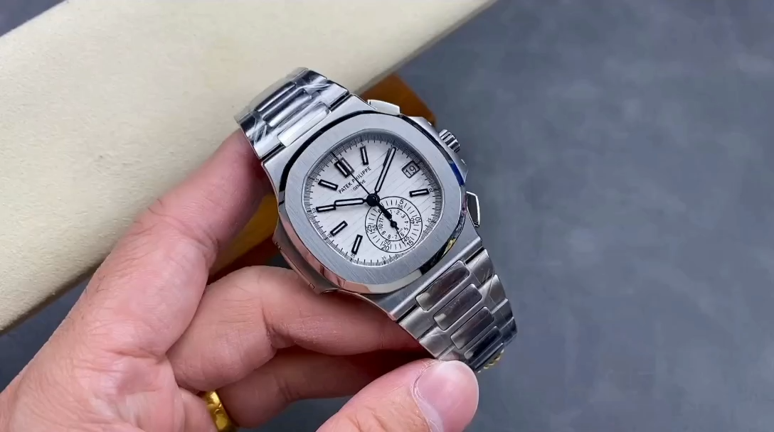 Patek Philippe Nautilus Chronograph Date Stainless Steel 5980 1A 019