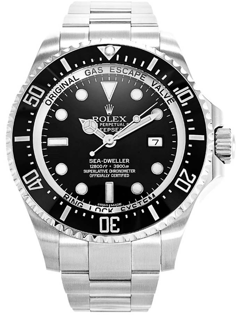 Replica Rolex Deepsea 44mm Black Dial 116660-2