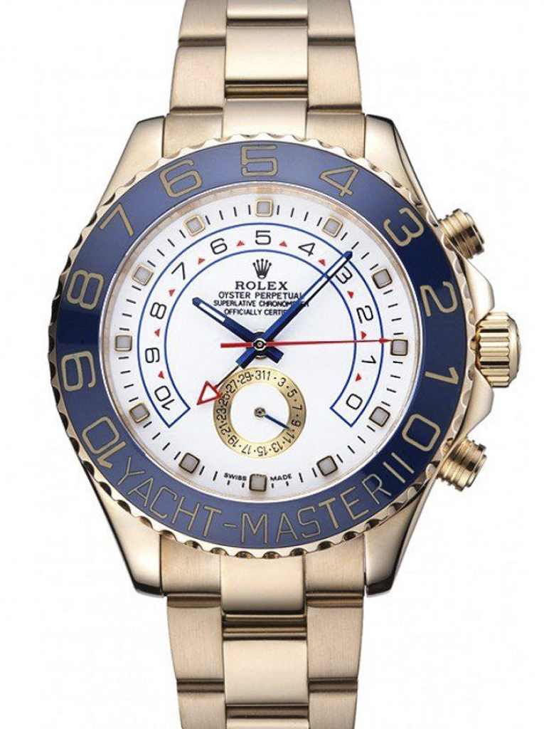Replica Rolex Yacht-Master 44mm White Dial 622271