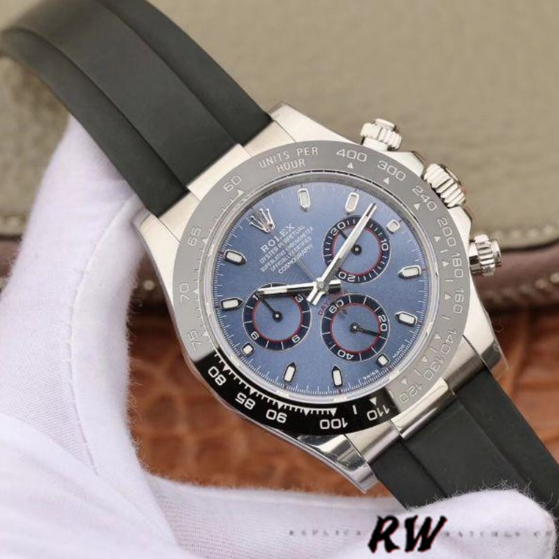 Rolex Daytona Cosmograph 116519 Blue Dial 40mm Mens Replica Watch