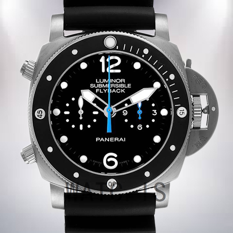 Panerai Luminor Submersible 47mm Men's PAM00615 Silver-tone