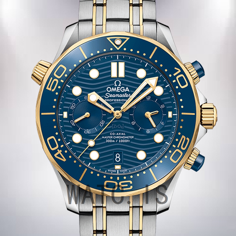 Omega Seamaster Men 44mm 210.20.44.51.03.001 Gold-tone