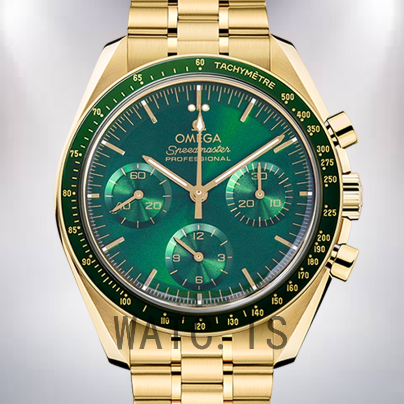 Omega Speedmaster Men 42mm 310.60.42.50.10.001 Gold-tone Bracelet