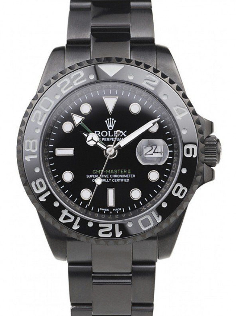 Replica Rolex GMT-Master II 41mm Black Dial REP016829