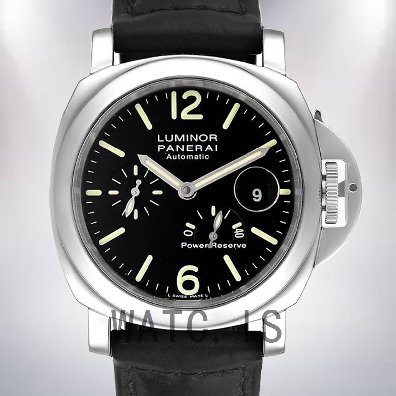 Panerai Luminor Power Reserve Men's 44mm PAM00090 Black Dial