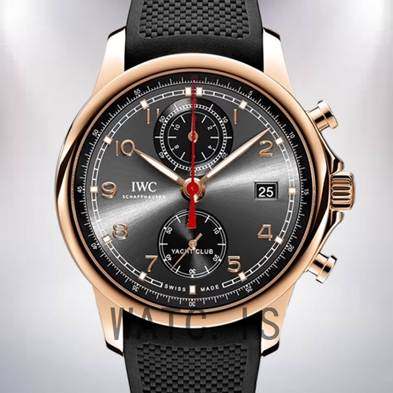 IWC Portuguese Chrono IW390505 43mm/40mm Men's Rubber Band