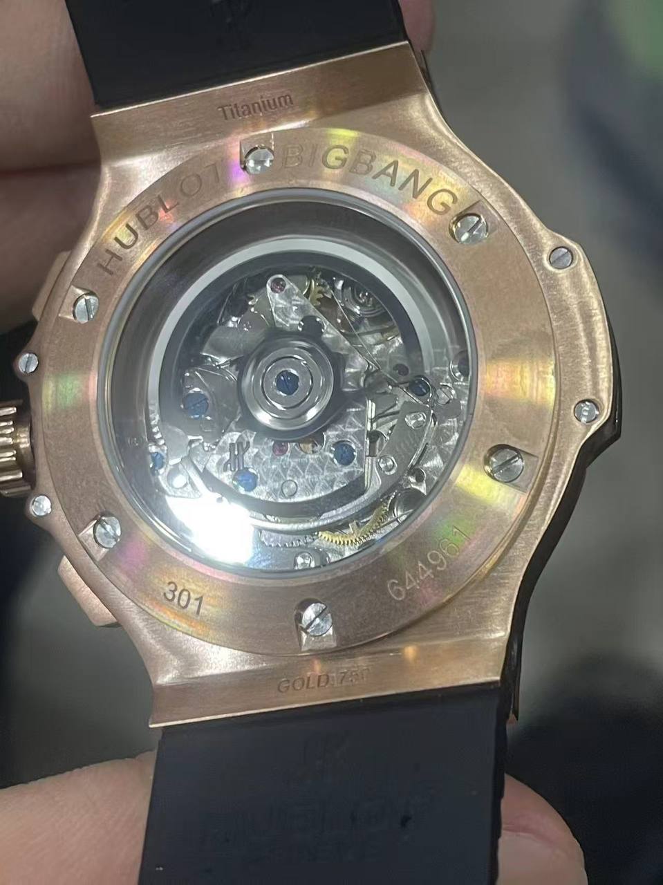 Hublot Big Bang Steel Rose 301.PB.131.RX Replica