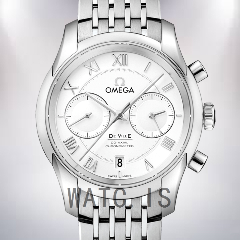 Omega De Ville 431.10.42.51.02.001 42mm Men White Dial Bracelet