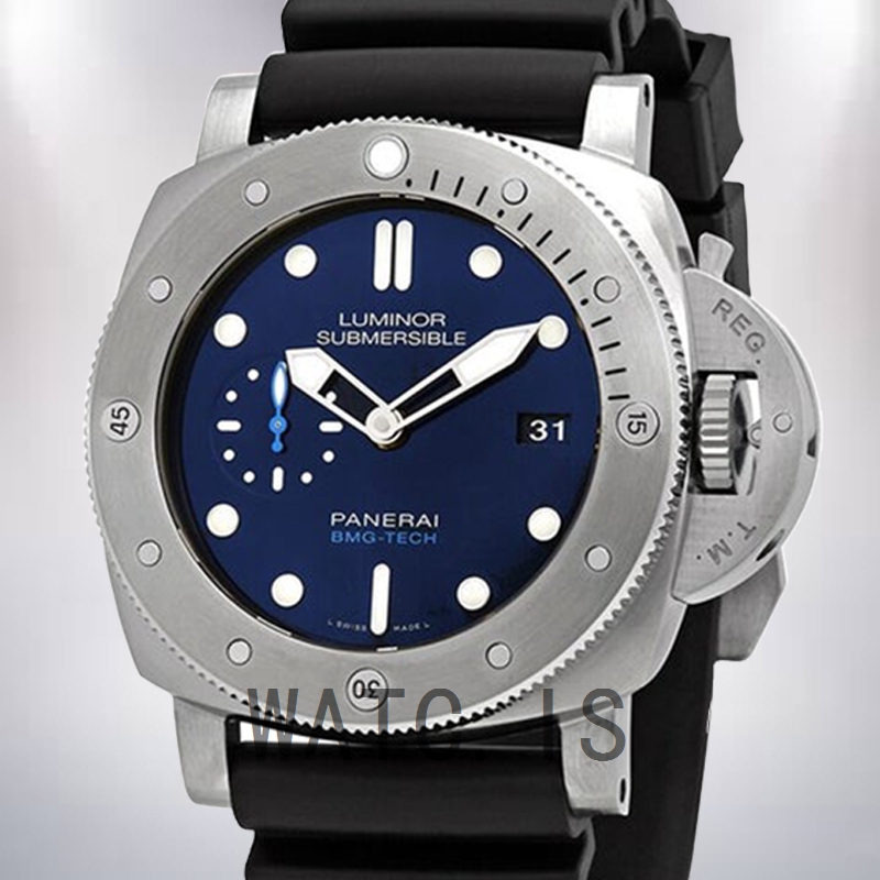 Panerai Luminor Submersible Men's 47mm PAM00692 Blue Dial