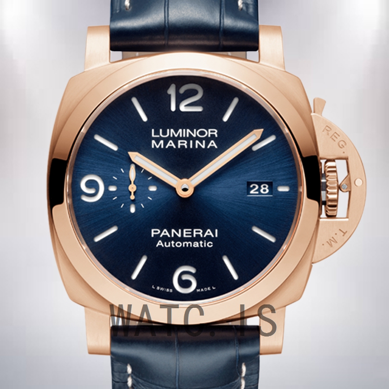 Panerai Luminor Marina Men's 44mm PAM01112 Blue Dial