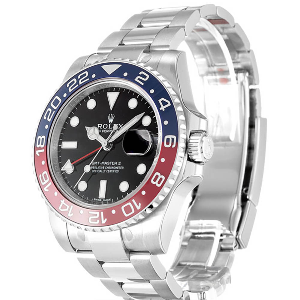 Replica Rolex GMT-Master II 40mm Black Dial 116719