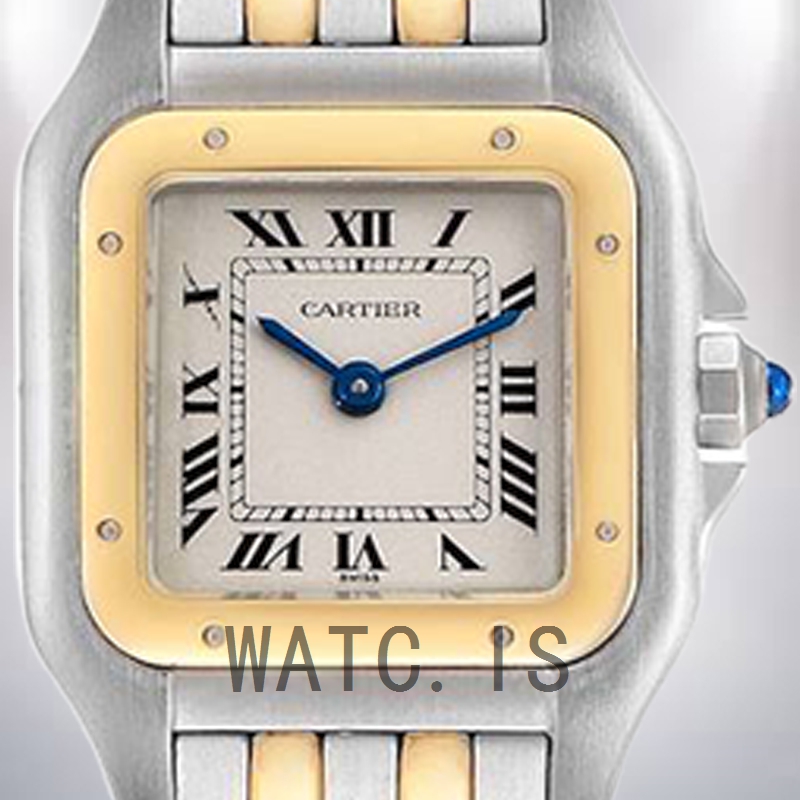 Cartier Panthere Ladies W25029B6 27mm/32mm Silver-tone Quartz