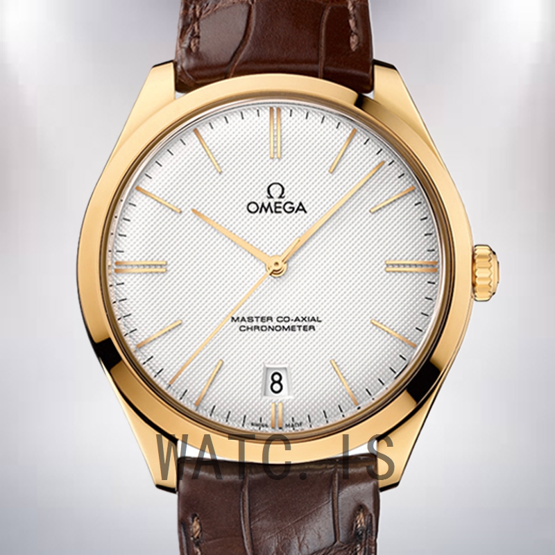 Omega De Ville 432.53.40.21.02.001 42mm Men Rose Gold-tone Automatic