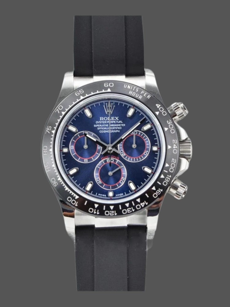 Rolex Daytona Cosmograph 116519 Blue Dial 40mm Mens Replica Watch